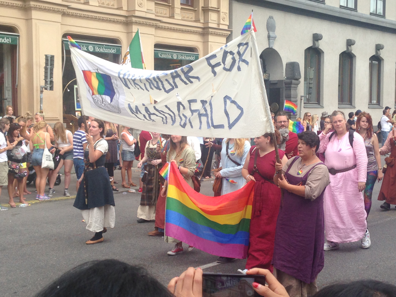 Illustration for article titled My photos from the biggest pride parade in Sweden!